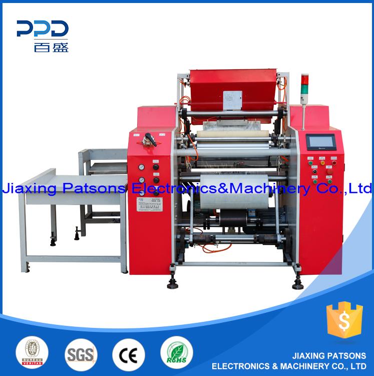 High Speed Automatic 18 kg Stretch Wrap Roll Production Machine, PPD-HAR18KG